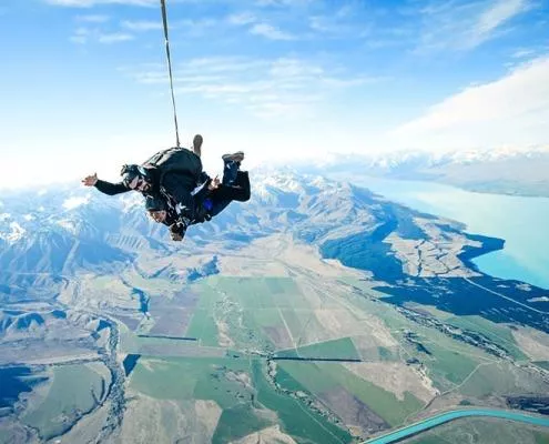 Skydiving Mt. Cook
